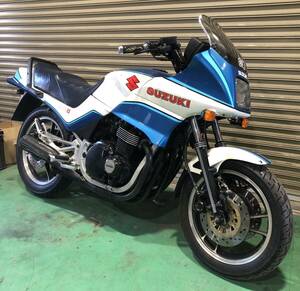 GSX550 書類付 エンジン実動 GSX550ES ベース車両 GSX400 FW GSX400F