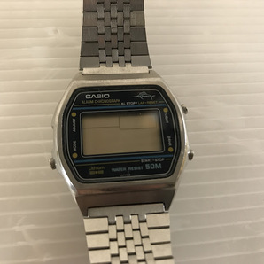 ●/浜/CASIO/カシオ/腕時計/W-36/カジキモデル/WATER RESIST 50M/STAINLESS STEEL/動作未確認/浜3.21-171森の画像2