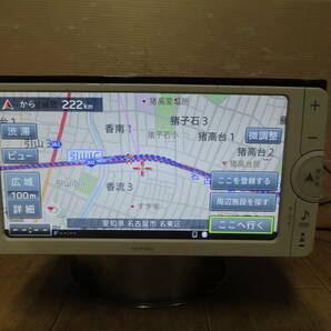 A182/トヨタ純正 NSCP-W62 SDナビ 地図2013年 TVワンセグ Bluetooth内蔵 CD再生OK 本体のみの画像1