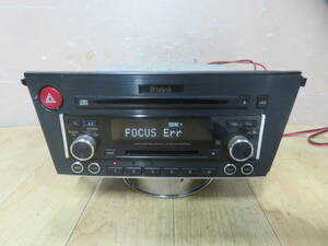 A10/スバル 純正　レガシィ　マッキントッシュオーディオ　PF-40621/EF-12081　前期　BL5 BP5 BP9 BPE/BPH CD MD デッキ