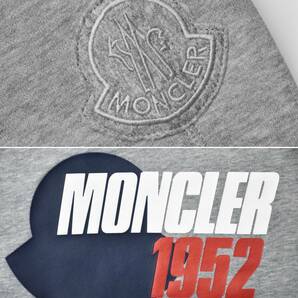 11,3万【 モンクレール 新品】◇限定品◇サラリ心地よい裏パイルスウェット◇これぞMONCLERな極めて豪華なロゴ使い!アイコニックスウェットの画像4