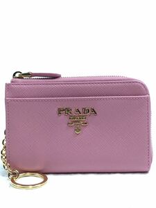 極美品　プラダ　サフィアーノ　コインケース　カードケース　キーリングPRADA