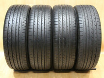 B395 日産 純正 セレナ 16X6J+45 PCD114.3 ヨコハマ BluEarth RV-02 195/60R16 2021年 バリ山 C26 C25 C27 C28系 リーフ ラフェスタ 山梨県_画像6