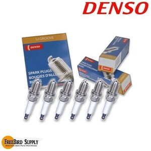 DMG327#2 DENSO デンソー スパークプラグ 6本セット クライスラー V6 3.2L/3.5L/4.0L用 300C 300M コンコルド パシフィカ