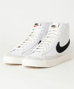 27.5cm ナイキ ブレーザー ミッド 77 ヴィンテージ 白/黒 BQ6806-100 NIKE BLAZER MID 77 VINTAGE ブレイザー 復刻 レトロ