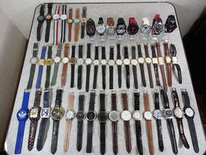 メンズ腕時計 大量50点 セット まとめ SEIKO/CASIO/ORIENT/D&G/CK/SKAGEN/TRUSSARDI/Tendence/D.Wellington/TECHNOS 他 インボイス可 0404