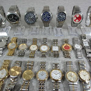 メンズブランド腕時計 大量 50点 セット まとめ SEIKO/CITIZEN/HILFIGER/MUSK/BULOVA/TECHNOS/LANCEL/WALTHAM/CYMA/dunhill インボイス可の画像3