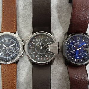 メンズ腕時計 大量 50点 セット まとめ SEIKO/CITIZEN/CASIO/DIESEL/FOSSIL/RADO/ENICAR/TECHNOS/SKAGEN/D&G/adidas 他 インボイス可 0430の画像4