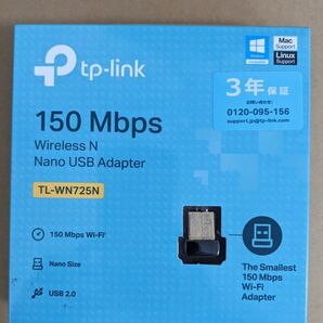 tp-link TL-WN725N（無線LAN子機) 未使用 USBアダプタ