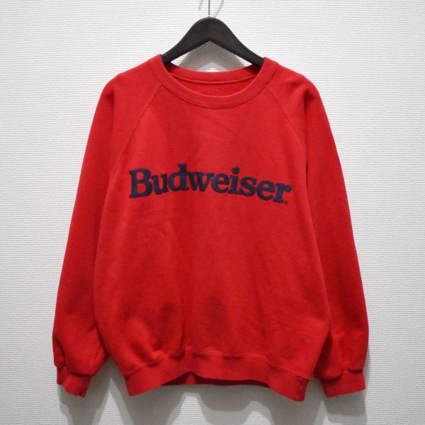 VINTAGE Budweiser バドワイザー カエル SANTEE USA製 スウェット L