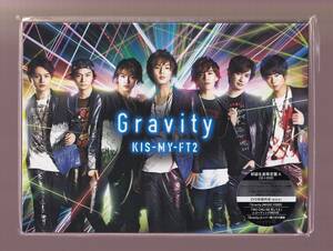 DA★中古★音楽CD★(2枚組)Kis-My-Ft2/Gravity　初回生産限定盤A（CD+DVD）★AVCD-83534