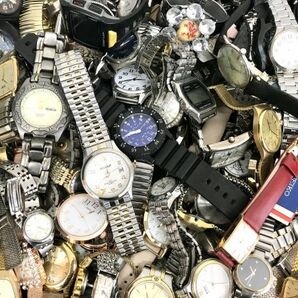 腕時計 懐中時計 等々 国産 海外 クオーツ 機械式 部品取り 大量 約340点 約15kg まとめて koyo S4191の画像2