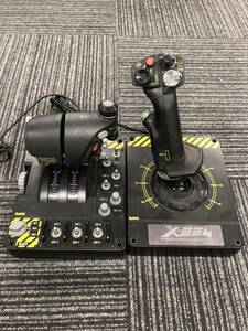 松　Saitek X-55 PRO　Flight Control System 稼働品