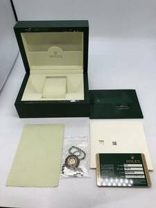 森　ROLEX 空箱 ロレックス タグ 付属品 ベージュカードケース 16610