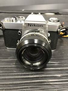 松　Nikon ニコン Nikomat フィルムカメラ 一眼レフ EL 50mm F1.4