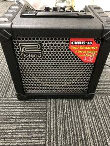 川　Roland ローランド CUBE-15J エレキギター用 コンボアンプ 通電確認済み 音出し確認済み 楽器 機材 中古品現状品