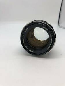 森　Canon レンズ　FL 55mm 1:1.2 現状品