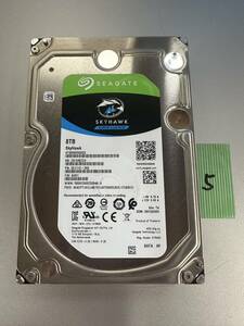 Seagate Skyhawk ST8000VX0022　8TB 　SATA6G接続 ハードディスク　動作確認済み。