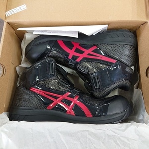 【中古現状品】アシックス　安全靴　WINJOB　CP304　BOA　BLK　EDITION　27.0cm