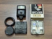 【A9734】カメラ レンズ フィルム アナログ ストロボ 双眼鏡 付属品 おまとめ 23点 Canon キャノン KONIKA コニカ 他 個人長期保管品_画像8