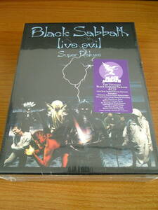 ◆未開封 BLACK SABBATH/LIVE EVIL [SUPER DELUXE 40TH ANNIVERSARY EDITION 4CD BOX SET]◆ブラック・サバス 貴重◆