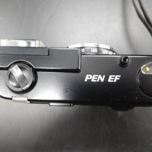 OLYMPUS オリンパス PEN EF D.ZUIKO 28mm F3.5  シャッター・ストロボ作動確認済み レンジファインダー フィルム カメラの画像2