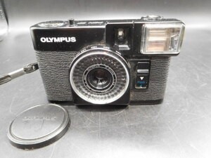 OLYMPUS オリンパス PEN EF D.ZUIKO 28mm F3.5 　シャッター・ストロボ作動確認済み　レンジファインダー フィルム カメラ