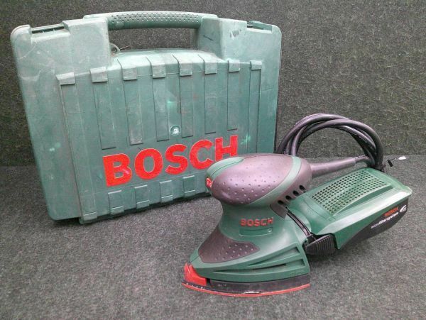 中古 BOSCH ボッシュ マジックパッド式ミニサンダー 吸じんマルチサンダー PSM160A