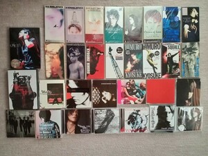  Himuro Kyosuke *CD(+DVD) одиночный 31 листов ANGEL.SUMMER GAME.KISS ME.ONE LIFE( б/у ) *BOOWY. Live.8cmCD