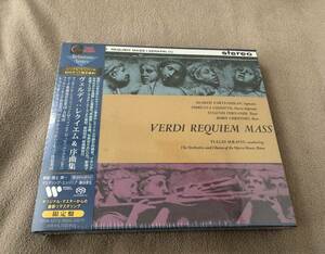800セット限定 ２枚組 HYBRID SACD セラフィン／ヴェルディ:レクイエム&序曲集