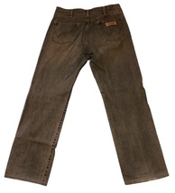 Wrangler ラングラー W04333 USED加工 ストレート デニム パンツ W33_画像2