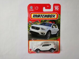 【マッチボックス】 　ボルボ XC40　 　　　 Matchbox Volvo 　SUV　ボルボ・カー　マテル　リチャージ好きの方も