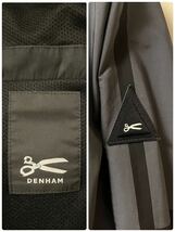 DENHAM デンハム SCARAB JACKET マウンテンパーカ アノラック ウインドブレイカー フーディ サイズM 75/96A グレー&ブラック_画像8