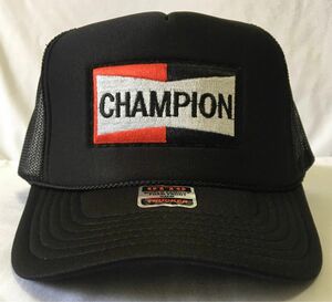 CHAMPION パッチトラッカー　ブラック　新品　アメカジ　OTTO スナップバック