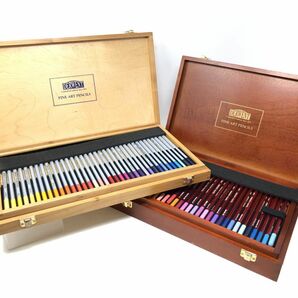 【Derwent】ダーウェント PASTEL PENCILS 90色 WATER COLEUR PENCILS 72色 パステル色鉛筆 水彩色鉛筆 画材【いわき平店】の画像1