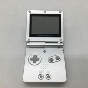 ジャンク品【Nintendo】任天堂 ゲームボーイアドバンスSP AGS-001 プラチナシルバー 取扱説明書付 動作未確認【郡山うねめ通り店】の画像2