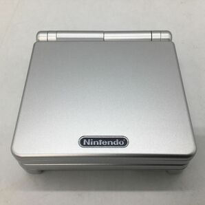 ジャンク品【Nintendo】任天堂 ゲームボーイアドバンスSP AGS-001 プラチナシルバー 取扱説明書付 動作未確認【郡山うねめ通り店】の画像3