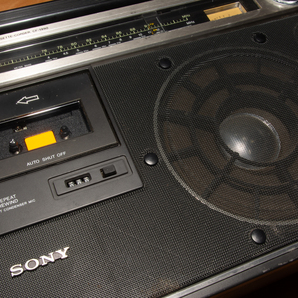 SONY ラジカセ CF-1990 昭和レトロ ソニー オーディオ ラジオカセットレコーダーの画像2