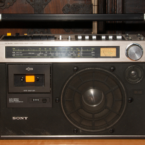 SONY ラジカセ CF-1990 昭和レトロ ソニー オーディオ ラジオカセットレコーダーの画像1