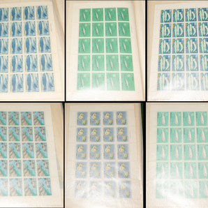 切手 未使用シート シートブック 額面14,440円分 1960〜1970年代 昭和レトロの画像7
