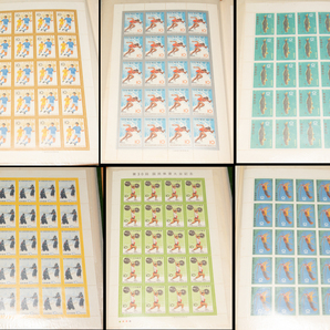 切手 未使用シート シートブック 額面14,440円分 1960〜1970年代 昭和レトロの画像4