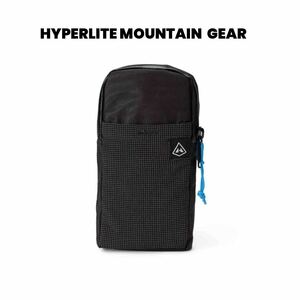 新型 HYPERLITE MOUNTAIN GEAR ハイパーライトマウンテンギア ショルダーポーチ BLK 新品未使用 ULザック バックパック ウルトラライト