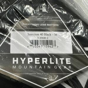 格安！HYPERLITE MOUNTAIN GEAR ハイパーライトマウンテンギア Junction 40 M ジャンクション 40 Mサイズ 新品未使用品！ULキャンプ ザックの画像5