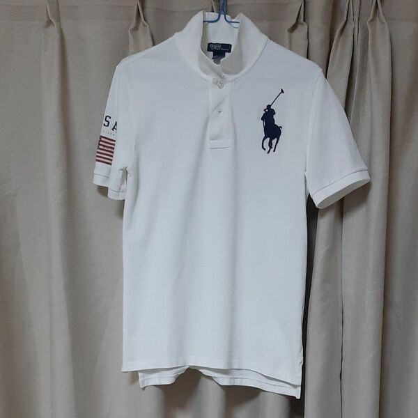 POLO RALPH LAUREN 白 半袖ポロシャツ