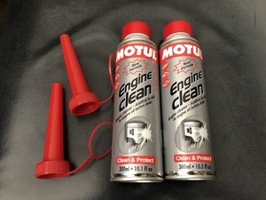 2個 MOTUL モチュール エンジンオイル エンジンフラッシング剤 エンジンクリーン