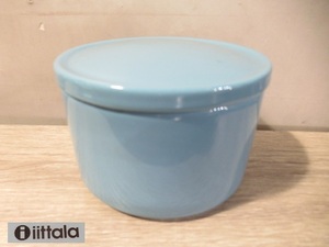 〓②廃盤 iittala Purnukka イッタラ カイフランク Kaj Franceジャー 保存容器 瓶 蓋物 プルヌッカ フィンランド 北欧 キャニスターξ