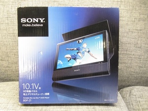 〓SONY ソニー BDP-Z1 ブルーレイディスクプレーヤー/ＤＶＤプレーヤー 地上デジタルチューナー搭載 10.1Ｖ型 通電OK ξ