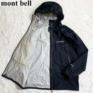 mont bell Mont Bell rain Dan sa- jacket black men's M Gore-Tex GORE-TEX rainwear commuting going to school mountain climbing trekking fes