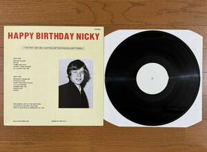 The Rolling Stones - Happy Birthday Nicky / LPレコード