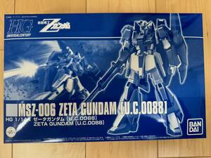 【未組立】バンダイ HG 1/144 ゼータガンダム(U.C. 0088) MSZ-006 機動戦士Zガンダム プレミアムバンダイ限定 ZETA GUNDAM